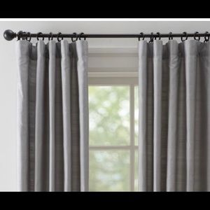 Pottery Barn Dupioni Silk Blackout Drapes